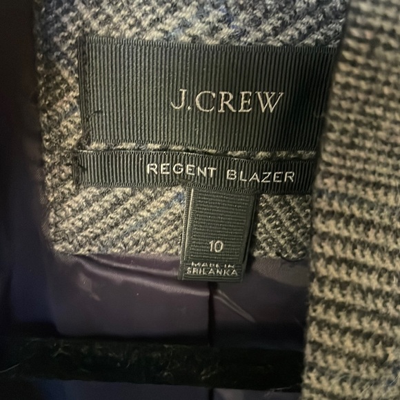 J. Crew Regent Blazer in Glen Plaid - Picture 6 of 9